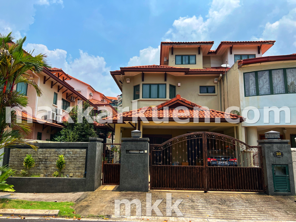 2 Storey Semi Detached House for Auction at Taman Bukit Segar