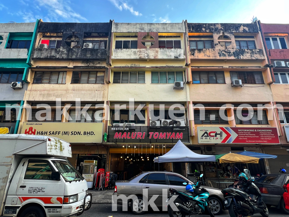 4 Storey Shop Office for Auction at Taman Maluri
